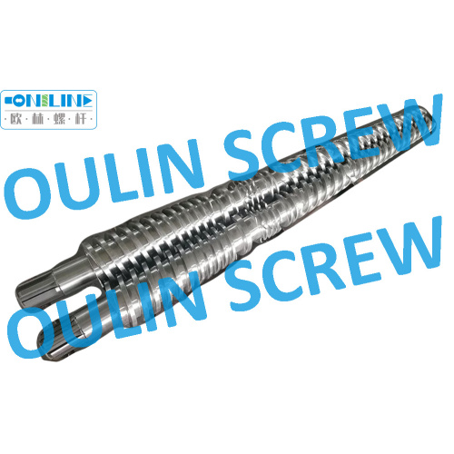 Bimetal Quality SKD61 Liner 51/105 Twin Conical Screw Barrel for PE PVC WPC Sheet Profile