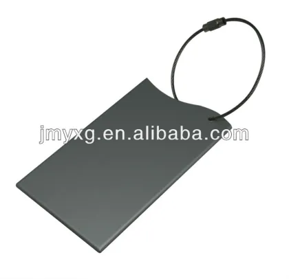Wholesale metal luggage tags with fashion design