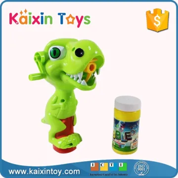 10272043 Wholesale Novelty Hand Power Dinosaur Bubble Gun For Kids