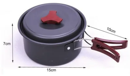 YUETOR OUTDOOR Picnic Cookware Camping Cookware Outdoor Wholesale Cookware PY71003