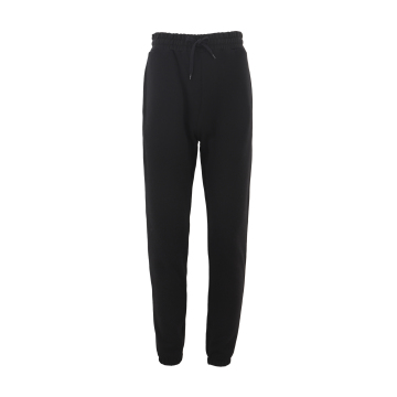 Women's 100% Merino Wool Black Jogger Pants - OEM ODM Wholesale