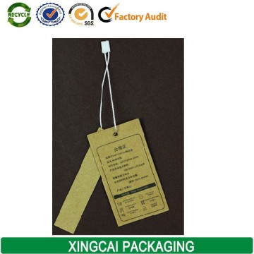 garment hang tag for kids clothing