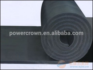 hot sale black sponge rubber sheet made in china