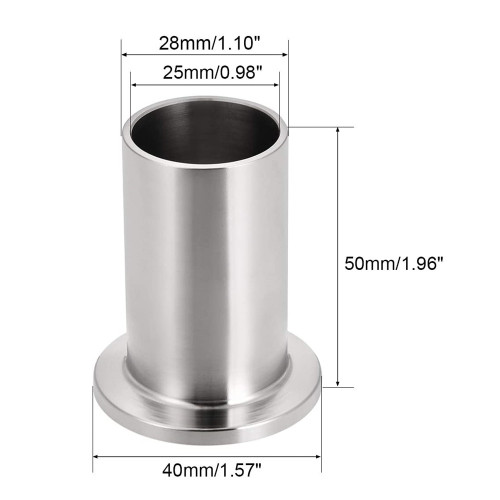 Ferrule de braçadeira de solda de aço inoxidável