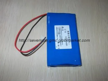 high capacity  lithium battery / batteries with 10000 mAh