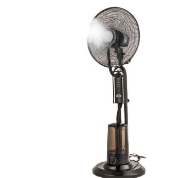 Plastic Household Remote Control Spray Cooling Fan with Humidifier for Office