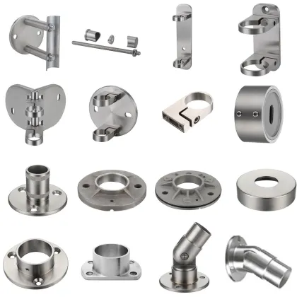 Zinc alloy handrail accessories for outdoor river landscape