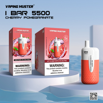 ฉันบาร์-บุหรี่ e-cigarette 5500 พัฟ