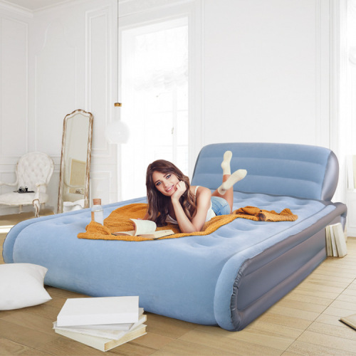 Top and Side Flocking Luxury Queen Air Mattress