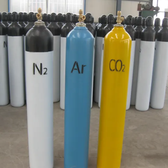 Newly Design Oxygen/CO2 /Ar/Nitrogen 40L Gas Cylinder