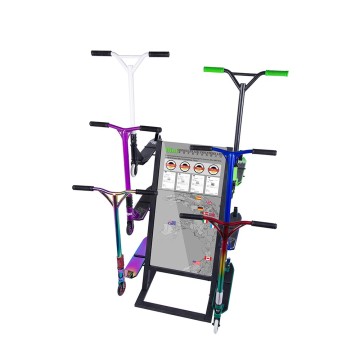 New hot sell scooter rack scooter stand steel processing rack parts welding parts