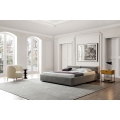 Villa de tecido Design Italiano Morden Bed Luxury Queen Hotel Bed King Size Bed Bedroom