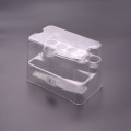 Transparent plastic box cover