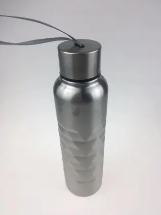 750mL Stainless Steel Hammer Tone Flask