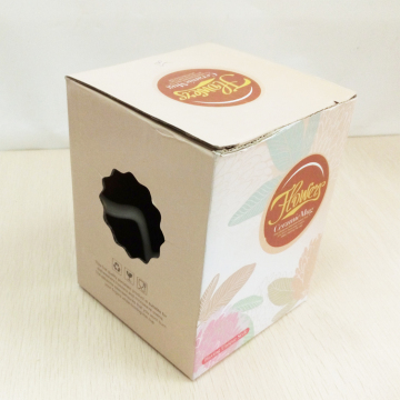 2016 hot sale mug packaging offset printing corrugated paper box