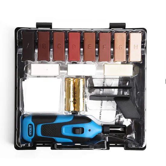 3W 11-Piece Wax Stick Furniture Repair Kit for Wooden, Laminate, and Wood Floors