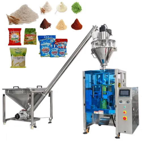 Automatic Mini Pouch Flour Packaging Machine for Matcha Masala - 1Kg to 5Kg