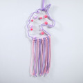 Pendentif tissé de crochet de licorne