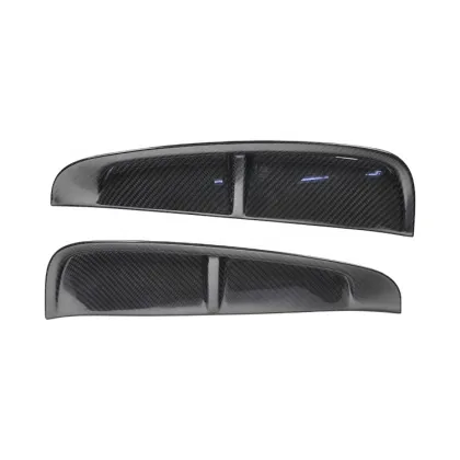 BFB Carbon Fiber Front Fender Air Vent Outlet Cover Trim for Porsche Panamera 971