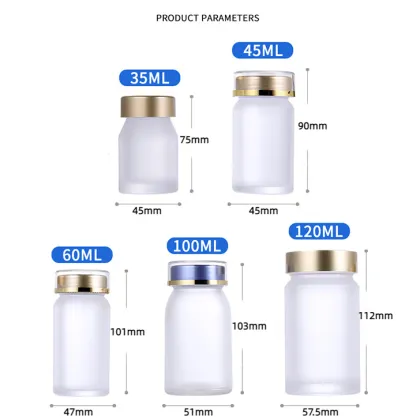 100cc plastic pill packer bottle tablet packaging bottle