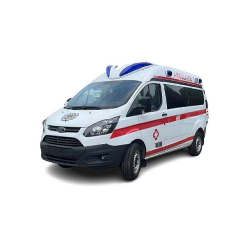 Ford brand ambulance vehicle for hospital