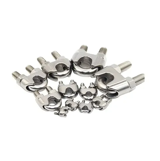 Metric Stainless Steel DIN741 Cable Clamps