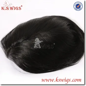 Top Quality Men's Toupee Virgin Remy Hair Human Hair