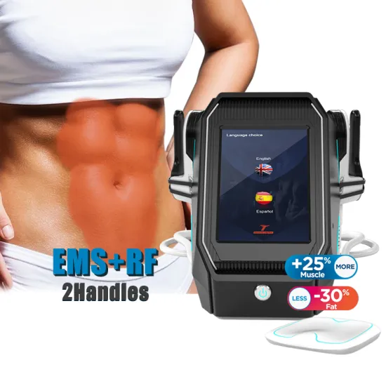 4 Handle EMS Body Sculpting Muscle Stimulator - Tesla Sculpt Fitness Equipment