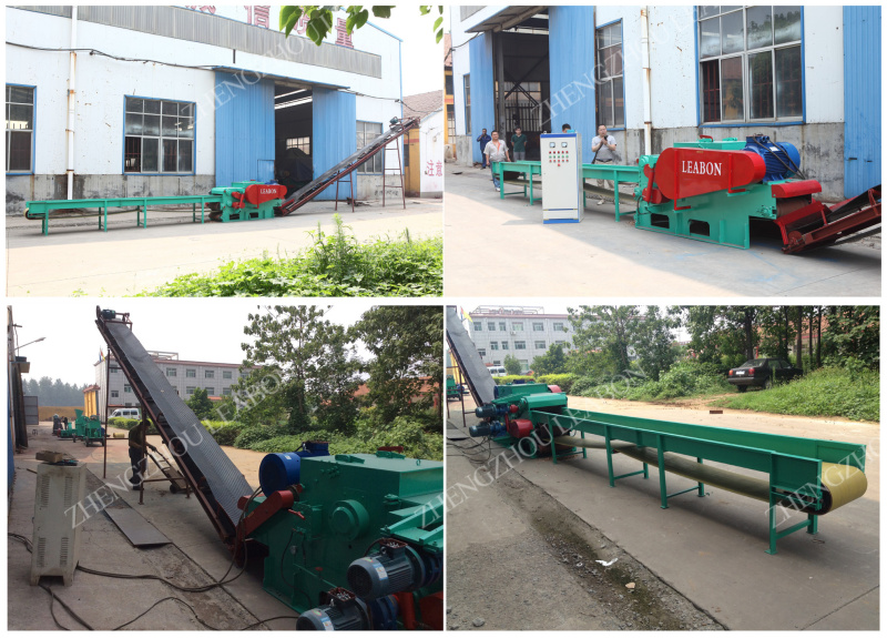 Professional Large Capacity Wood Log Chipper Shredder Machine for Enhanced Productivity