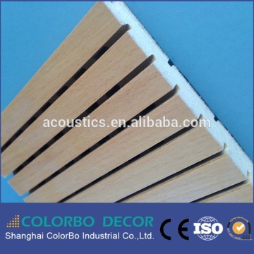 sound insulation wooden timber acoustic panel/timber strip panelling
