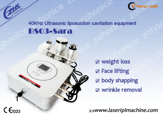 40khz Ultrasonic Liposuction Cavitation Fat Burning Machine For Fat Removal