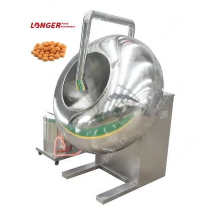 Sugar Coated Peanut Making Machine - Fried Flour-coated Peanut Coating Pan