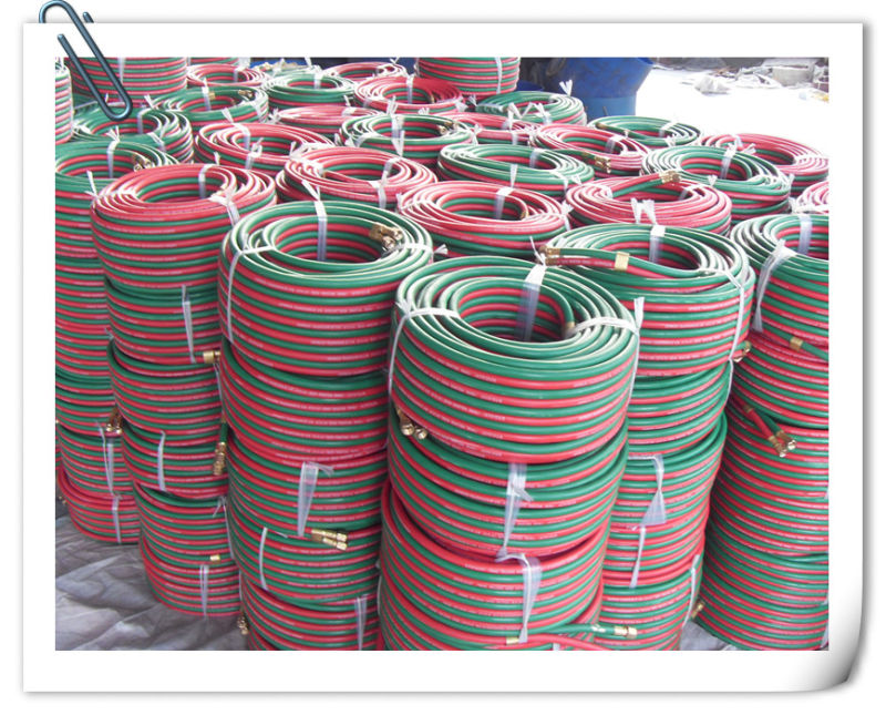 Red-Blue, Red-Green Double-Line Rubber Welding Hose
