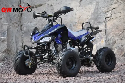 QWMOTO CE New Design off road 125cc Children ATV Kawasaki style 4 wheel Mototcycle ATV for cheap Sale