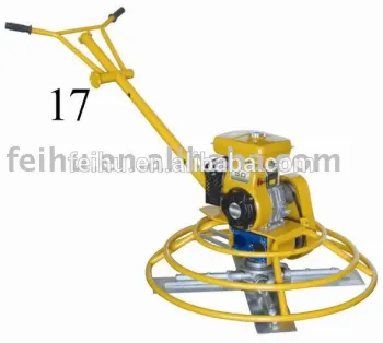 Concrete smoothing machine, concrete finishing power trowel machine