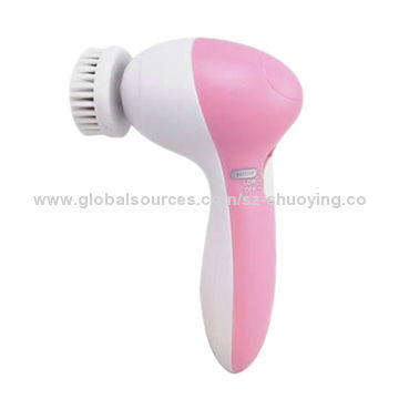 Facial Cleaner, Replaceable Heads for Different Functions, Made of ABS