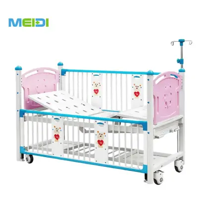 Manual Medical Baby Bed 2 Cranks Baby Crib