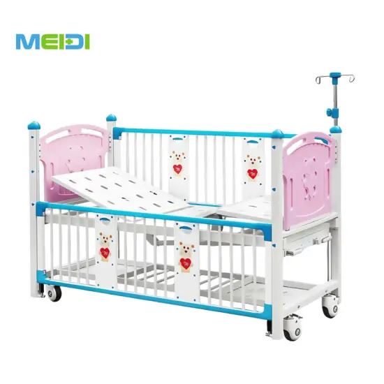 New Pediatric Hospital Bed with Manual Clinical Use
