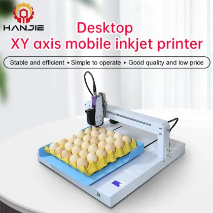 Automatic Egg Inkjet Printer for Coding and Batch Number Marking