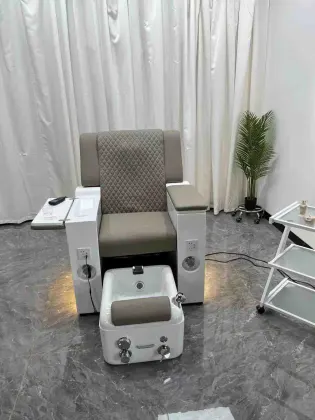 Luxury Human Touch Massage Sofa Chair for Modern Nail Spa Salon