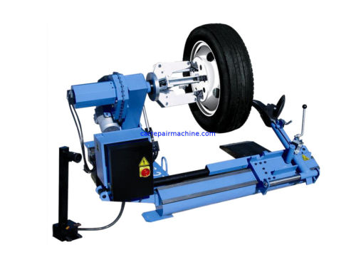 Low Profile Semi-auto Car/ Truck Tyre Changer 3ph / 400v / 50hz With Double Helper Arm