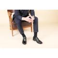 Oxfords Brown Black Leather Men Shoes