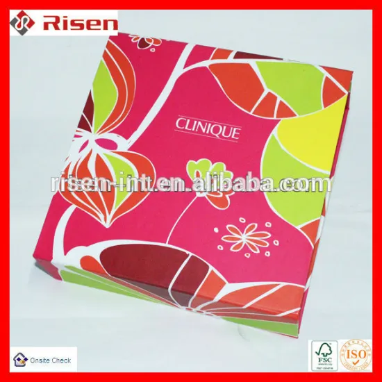 New Style Luxtury and Delicate Cosmetic Paper Box