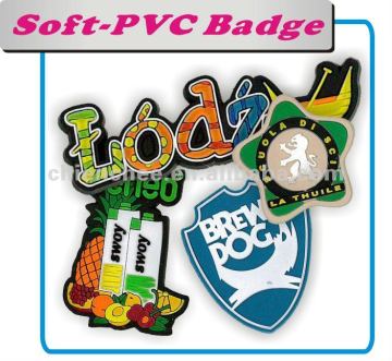 Silicone PVC Products - Fridge Magnet / Memo Clip Novelties for Giveaway (Label/Badge/Magnet/Keychain/Bracelet)