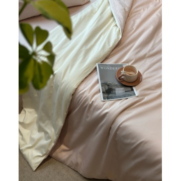 Conjunto de cama de algodão puro para uso doméstico