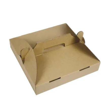 Black Custom Print Pizza Boxes fast Food Pizza Packaging Box 12inch.