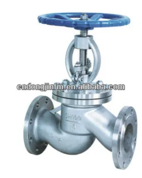 DIN 2633 flanged globe valve