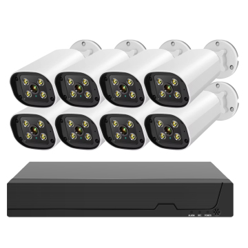 8Channel 8MP POE NVR -Kit mit HD 4MP 4K AI Home Security Camera System