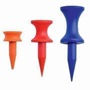 Golf plastic tees, various colors are available