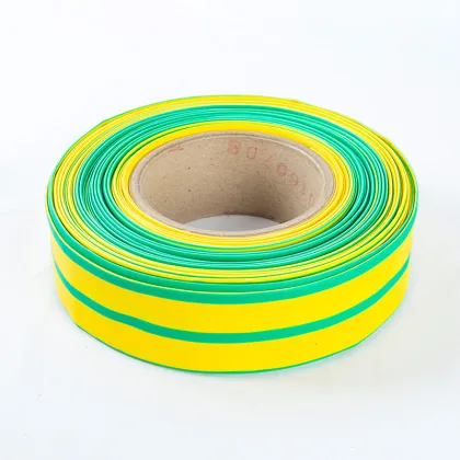Yellow & Green XZH High-Quality Wire Insulation Shrinkable Sleeve Polyolefin Raychem Heat Shrink Tube